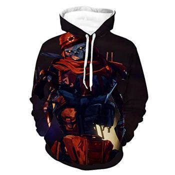 Apex Legends Hoodies &#8211; Revenant Fashion 3D Print Drawsrting Pullover Gaming Hoodie