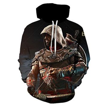Assassins Creed Hoodies &#8211; Assassin Hoodie Ezio Hoodie Assassin&#8217;s Creed Ezio Hoodie Drawstring Pullover Sweatshirt