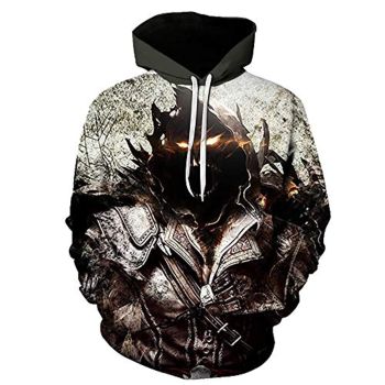 Assassins Creed Hoodies &#8211; Assassin Hoodie Ezio Hoodie Assassin&#8217;s Creed Ezio Hoodie Drawstring Pullover Sweatshirt