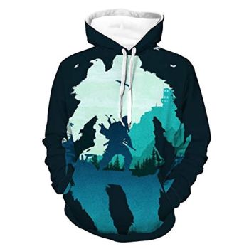 Assassins Creed Hoodies &#8211; Assassin&#8217;s Creed Valhalla EIVOR 3D Print Drawstring Pullover Sweatshirt