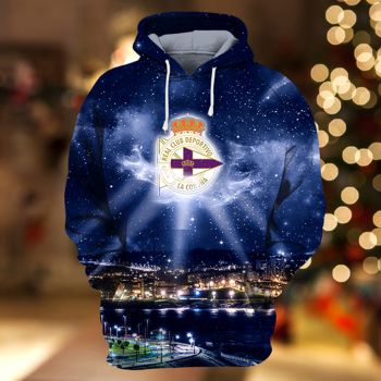 Fashion Blue Lighting Pattern Lighting Hoodie