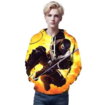 Precious Black Yellow Venom Pattern Venom Hoodie