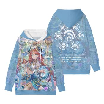Chic Genshin Impact Ganyu Anime Hoodie