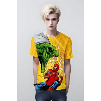 Intense Face-Off: Spider-man vs Venom in Blue - Stylish and Comfy Wear