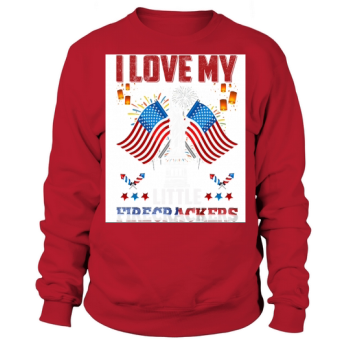 Fireworks and Freedom 4th Of July Sweatshirt