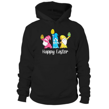 Women Kids Men Happy Easter Bunny Gnomes Hoodies