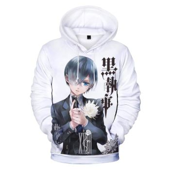 Black Butler 3D Print Hoodie &#8211; Anime Fashion Sweatshirt
