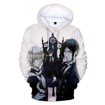 Black Butler 3D Printed Hoodies Pullover &#8211; Hooded Streetwear