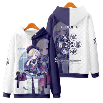  Genshin Impact Qiqi Cosplay Hoodie