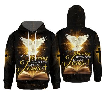  Cute And Loose Black Yellow Owl Alphabet Pattern Jesus Hoodie