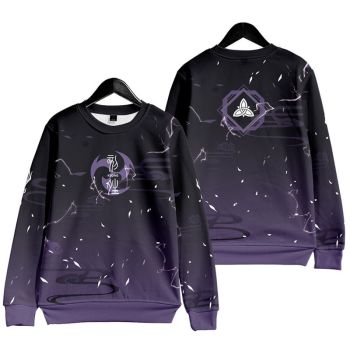 Generous Genshin Impact Raiden Shogun Anime Champagne Sweatershirt