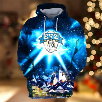 Precious And Gorgeous Blue Lighting Pattern Lighting Hoodie
