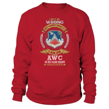 AIR WAR COLLEGE GRADUATE 2017 Sweatshirt