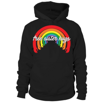 Women Free Sister Hugs LGBT Hoodies