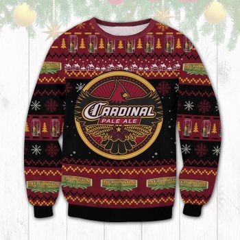 Cardinal Pale Ale Beer Ugly Christmas Ugly Sweater