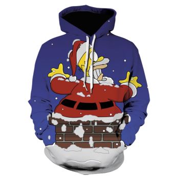Cartoon 3D Print The Simpsons Hoodie Sweatshirt