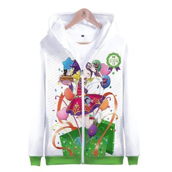 Cartoon Idol Time Pripara Hoodie &#8211; 3D Zipper Hooded Pullovers Sweatshirt