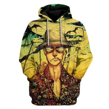 Pretty And Vintage  Colorful Headshot Pattern Jesus Hoodie
