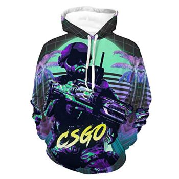CSGO Hoodie &#8211; Counter-strike 3D Print Hooded Sweatshirt