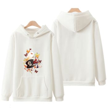 Fashion Genshin Impact Hu Tao White Hoodie