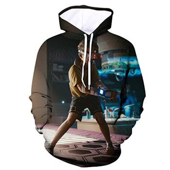 Cyberpunk 2077 Hoodie &#8211; 3D Print Unisex Casual Pullover