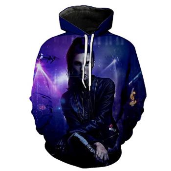 Cyberpunk 2077 Hoodie &#8211; 3D Print Unisex Patterned Pullover Sweatshirt