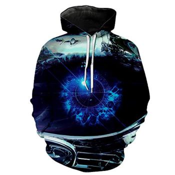 Cyberpunk 2077 Hoodie &#8211; 3D Print Unisex Patterned Pullover Sweatshirt