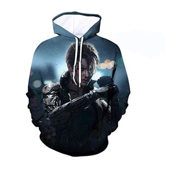 Cyberpunk 2077 Hoodie &#8211; 3D Print Unisex Patterned Pullover Sweatshirt