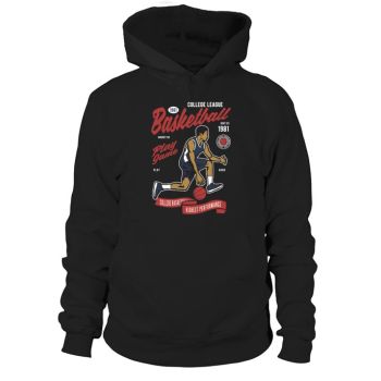 Basketball College League Hoodies