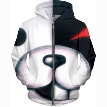 Danganronpa Hoodies &#8211; Zip Up Bear Hoodie