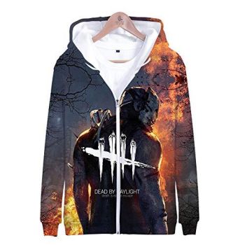 Dead by Daylight Hoodie &#8211; 3D Print Unisex Zipper Hooded Jacket