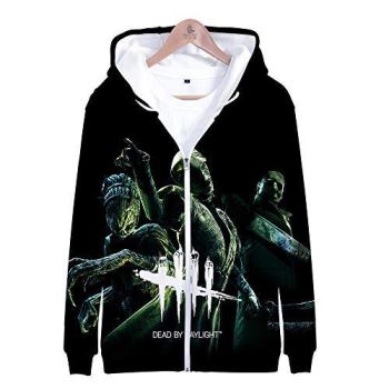 Dead by Daylight Hoodie &#8211; 3D Print Unisex Zipper Hooded Jacket