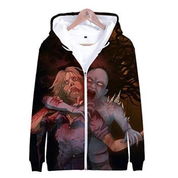 Dead by Daylight Hoodie &#8211; 3D Print Unisex Zipper Hooded Jacket