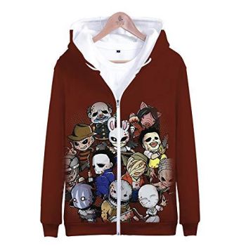 Dead by Daylight Hoodie &#8211; 3D Print Unisex Zipper Hooded Jacket