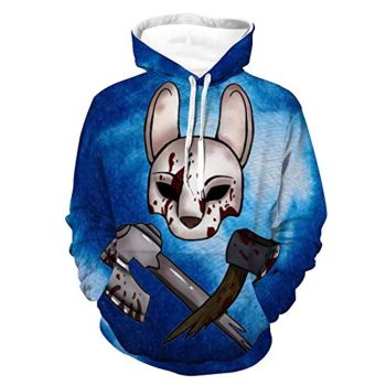 Dead by Daylight Hoodie &#8211; Cartoon 3D Print Adults Pullover Hoodie