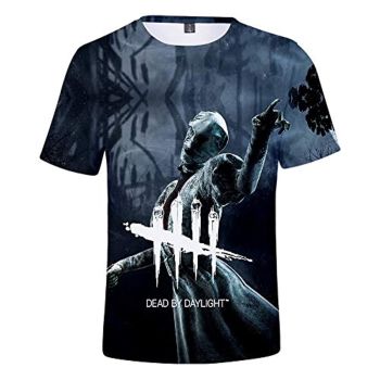 Dead by Daylight T-shirt &#8211; 3D Print Short Sleeve Casual T-shirt