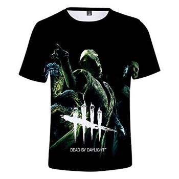 Dead by Daylight T-shirt &#8211; 3D Print Short Sleeve Casual T-shirt