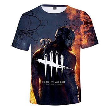 Dead by Daylight T-shirt &#8211; 3D Print Short Sleeve Casual T-shirt