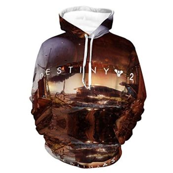 Destiny 2 Hoodies &#8211; Destiny 2 Forsaken Titan Hunter Warlock 3D Print Pullover Drawstring Hoodie