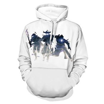 Destiny 2 Hoodies &#8211; Destiny 2 Forsaken Titan Hunter Warlock White 3D Print Pullover Drawstring Hoodie