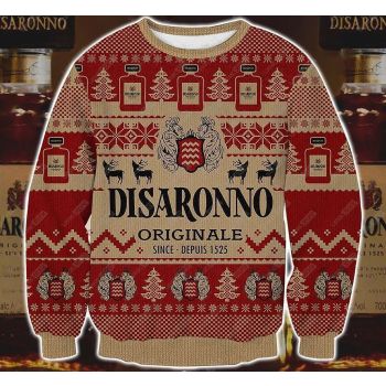 Disaronno 3D Print Christmas Sweater