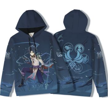 Genuine Genshin Impact Xiao Anime Hoodie