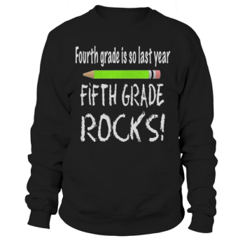 Fifth Grade Rocks Back to School Sweatshirt