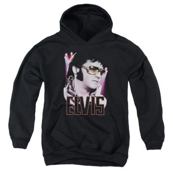 Elvis Presley Hoodies: 70&#8217;S STAR Pull-Over Hoodie