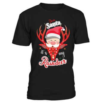 Dear Santa Its My Raindeer Christmas Sweater