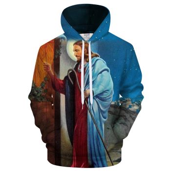 Jesus Walks 3D Sweatshirt Hoodie Pullover