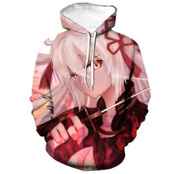 Fate Stay Night 3D Printed Hoodies &#8211; Fashion Hooded Sweatshirt