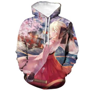 Fate Stay Night 3D Printed Hoodies &#8211; Fashion Hooded Sweatshirt
