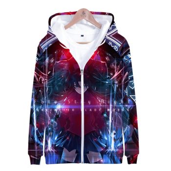 Fate Stay Night 3D Printed Zipper Hoodies &#8211; Fashion Hooded Sweatshirt Pullover