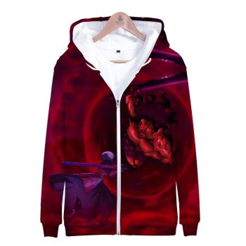 Fate Stay Night 3D Printed Zipper Hoodies &#8211; Fashion Hooded Sweatshirt Pullover